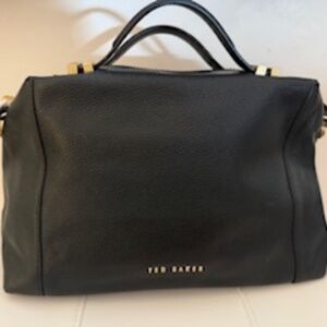 NWT Ted Baker Black Leather Handbag